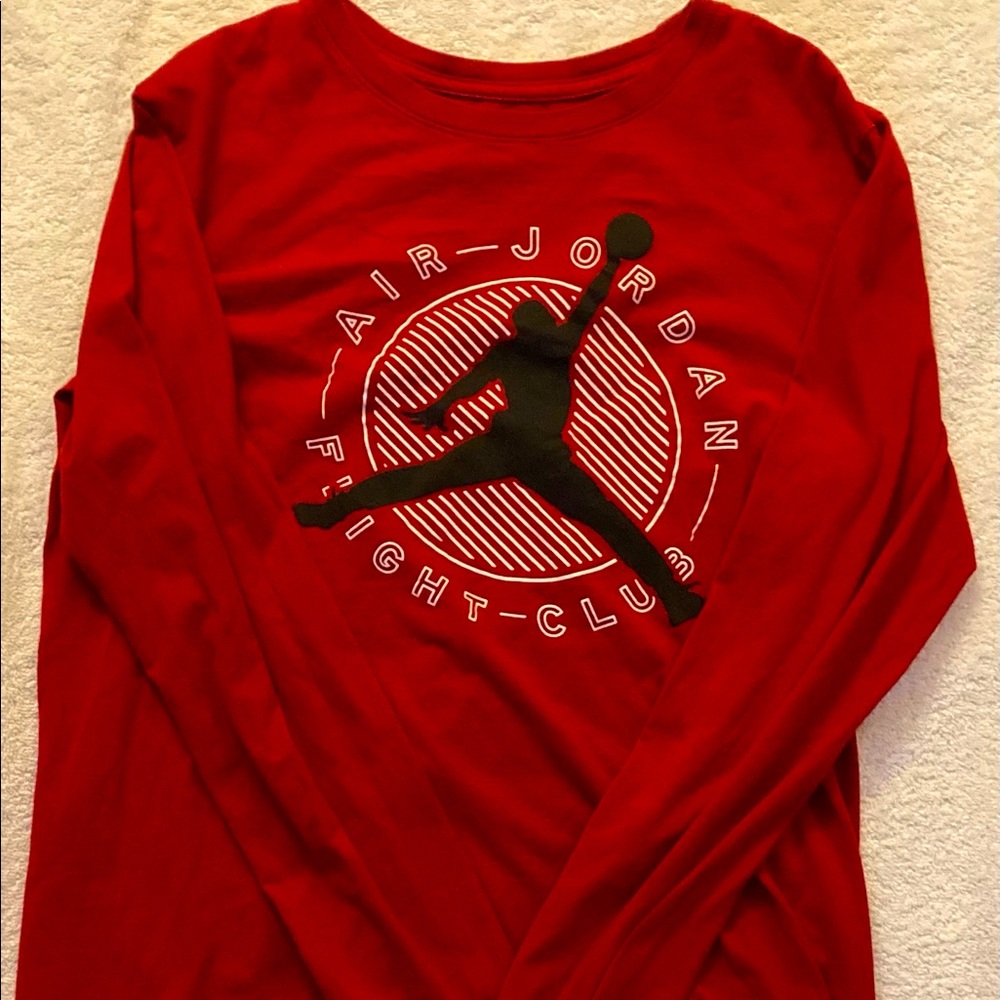 MENS AIR JORDAN FLIGHT CLUB LONG SLEEVE TEE SHIRT